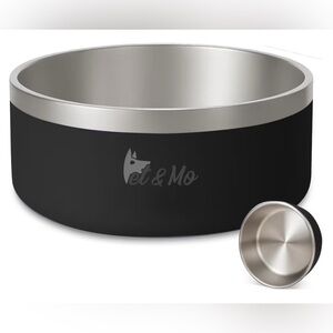 Non-Slip Black Pet Bowl